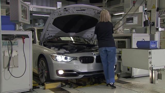 производство BMW на заводе в Мюнхене смотреть онлайн
