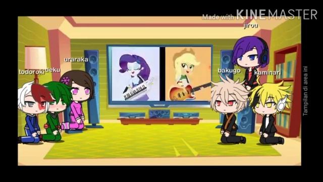 BNHA react MLP// awesome as I wanna be// part 2 смотреть онлайн