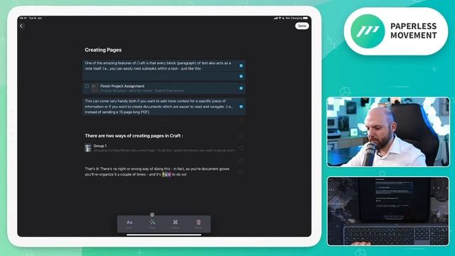 Craft - Better than Notion for Note-Taking on iPad? смотреть онлайн
