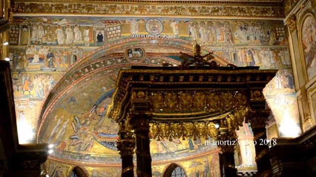 Roma, Basilica di s Maria Maggiore, interno (manortiz) смотреть онлайн