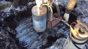 Монтаж дымохода бетонный потолок баня