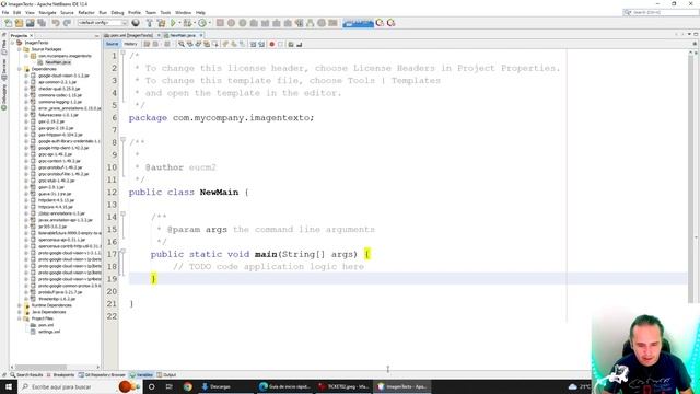 Convertir de imágenes a texto con Java (Google Visión AI) смотреть онлайн