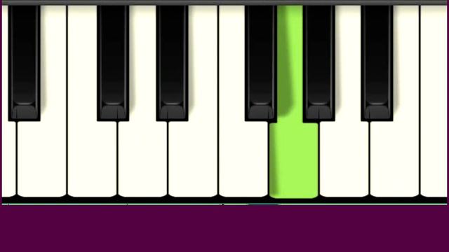 London Bridge is Falling Down on the piano for children смотреть онлайн