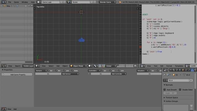 Space Invaders Game with Blender (Python Programming) смотреть онлайн