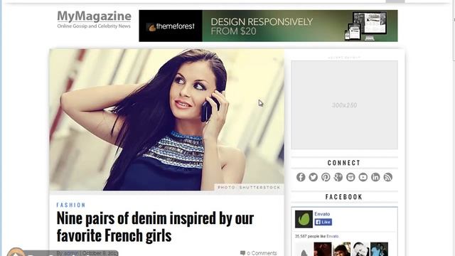 Braxton Magazine WordPress Theme (Part 5/LAST) - Using Featured Images смотреть онлайн