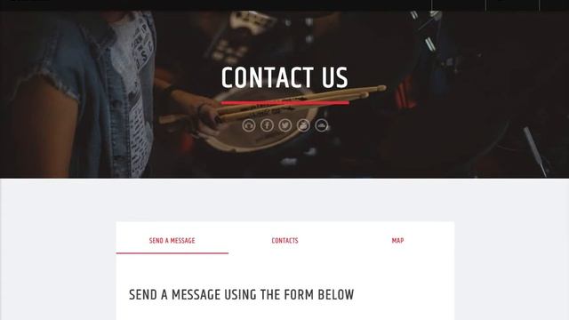 Radio Station HTML website template смотреть онлайн