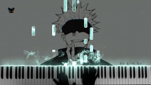 jujutsu kaisen ending 1 - lost in paradise (lofi piano cover/tutorial/sheets) смотреть онлайн