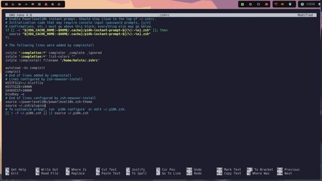 Customizing ZSH with power level 10k | Ubuntu Linux смотреть онлайн
