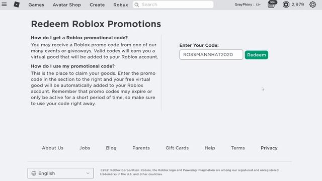 ENTER THIS PROMO CODE FOR FREE ROBUX! (40,000 ROBUX) February 2021