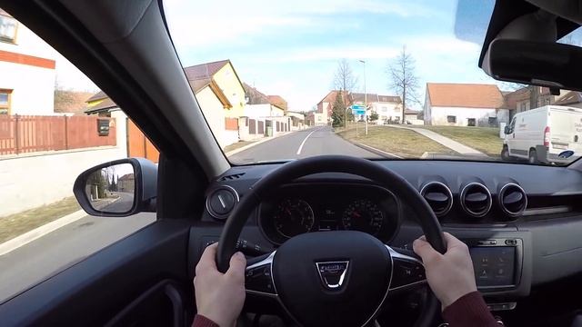 Dacia Duster 2019 1.5 Blue DCi 115 POV Test Drive + Acceleration 0-170 Km/h