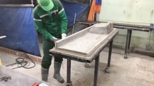 Раковина интегрированная в столешницу