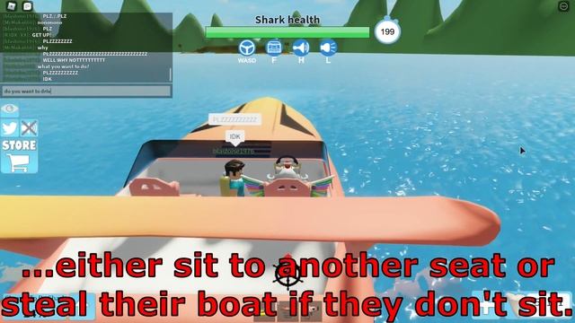 Types of SharkBite players (part 1) - SharkBite (Roblox)! смотреть онлайн