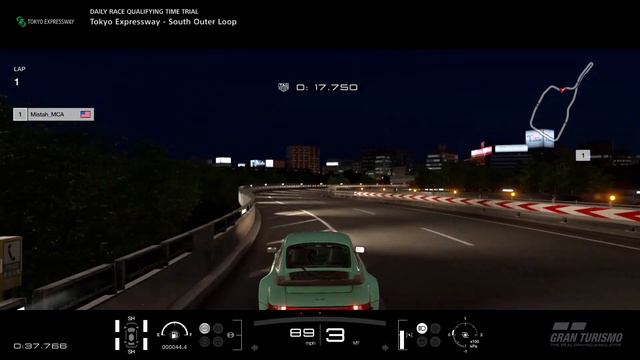Gran Turismo Sport - Daily Race Lap Guide - Tokyo Expressway South Outer Loop (Porsche 911 (930)) смотреть онлайн