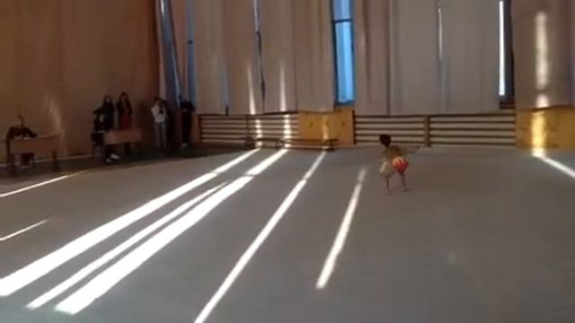 Художественная гимнастика Голубева Варя 2007г.р. смотреть онлайн