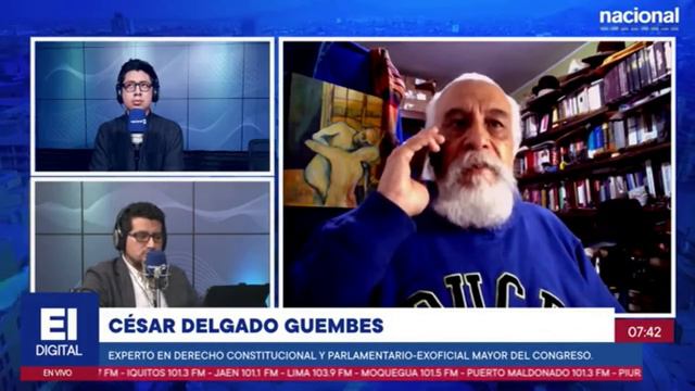 CDG - La ley sobre la cuestión de confianza y la censura al ministro Iber Maraví (radio Nacional) смотреть онлайн