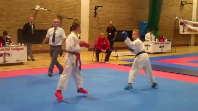 Morgan Phillips Welsh Bushi kai semi final @ welsh karate league 29/9/13 смотреть онлайн