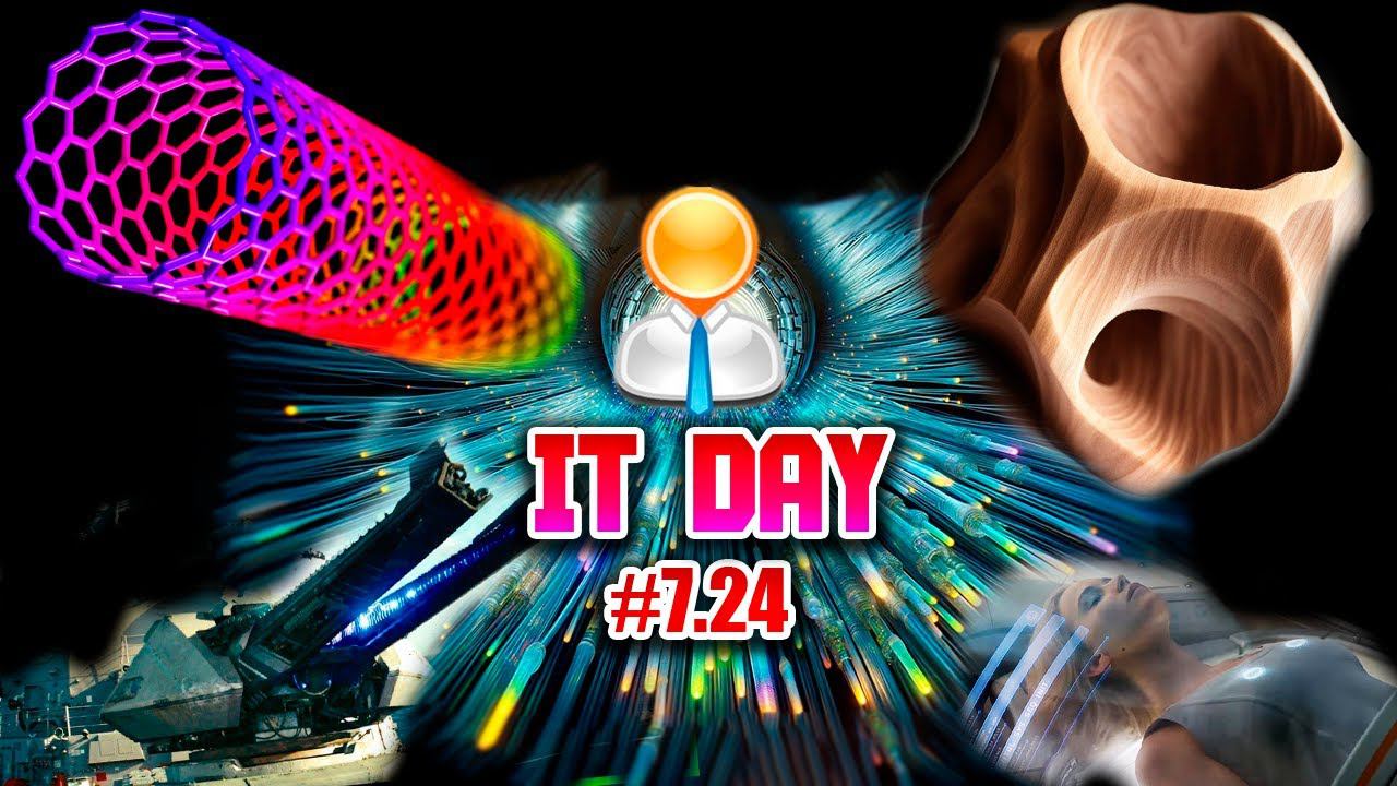 Человеческий анабиоз | Рельсотрон для спутников | Дерево для 3D-печати | 156 трлн кадров в секунду