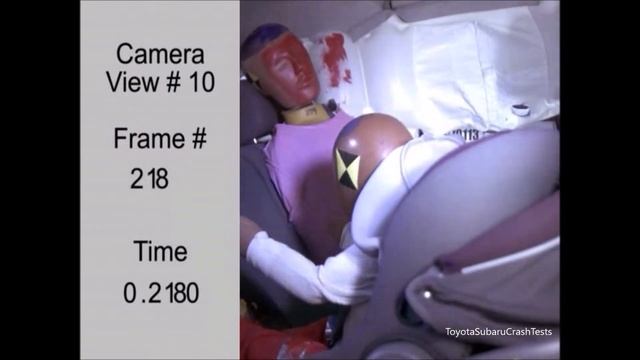 2007-2008 Pontiac Vibe / Toyota Matrix (With Side Airbags) NHTSA Side Impact смотреть онлайн