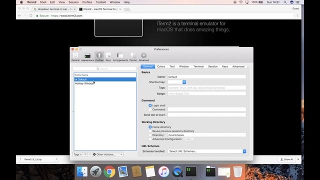 Guake Like Dropdown Terminal In Mac Os With Iterm2