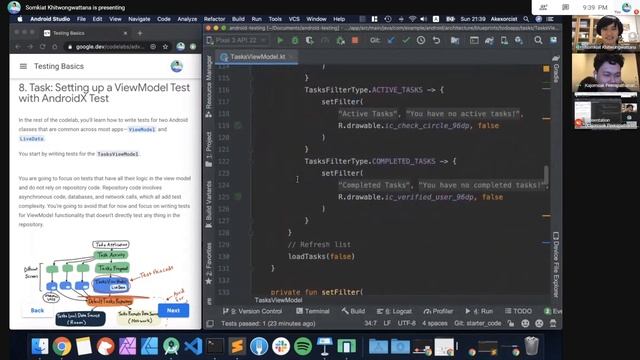 Android Codelabs Together - Testing Basics смотреть онлайн