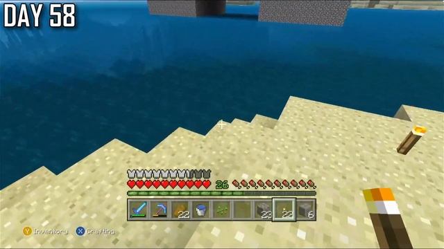 I Survived 100 DAYS - Minecraft XBOX 360 EDITION! смотреть онлайн