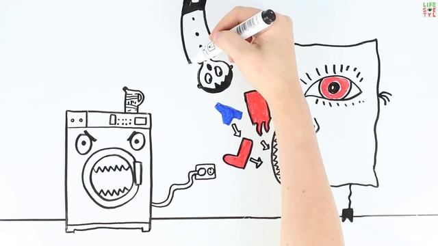 Что, если вы попали внутрь стиральной машины? смотреть онлайн