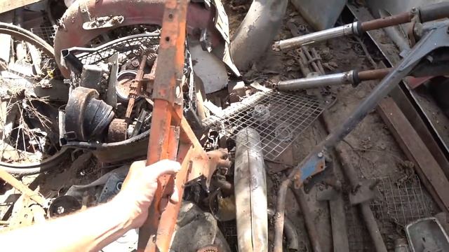 Мотоцикл из хлама. Начало.