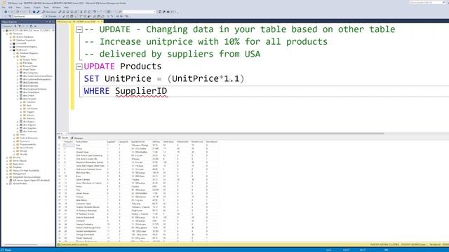Microsoft SQL Server: UPDATE WITH SUBQUERY explained in 3 minutes смотреть онлайн