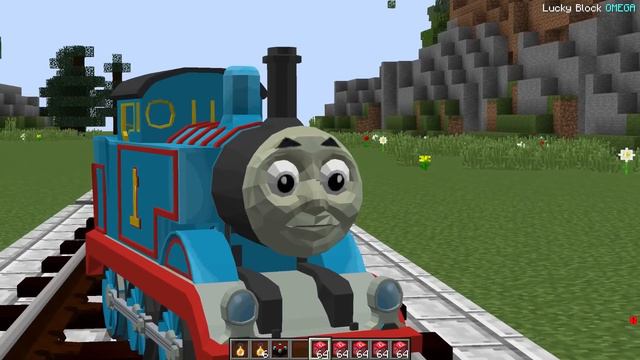 RAINBOW TRAINS LUCKY BLOCK DELIVERY! (Minecraft) смотреть онлайн