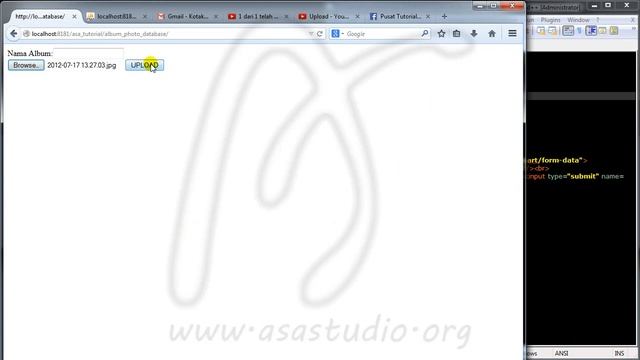 Membuat Album Photo Dengan Database, 3, Insert Data Photo, PHP MySQL Tutorial смотреть онлайн
