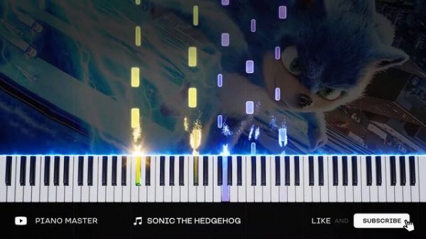 Sonic the Hedgehog Piano Game Pack - Piano Tutorial