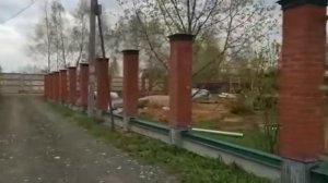 Свайно-ростверковый фундамент для забора.