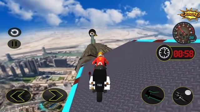 SUPER BIKER SKY TRACK RIDER GAME - Dirt Motor Bike Racing Games For Android - Android Games Downloa смотреть онлайн