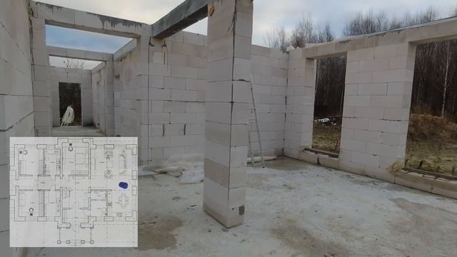 СЕЙЧАС ДОМ ГОТОВ? Планировка одноэтажного дома 153 кв.м. смотреть онлайн