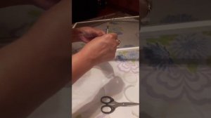 Замена ушек на антимаскитной сетке.Лайфхак