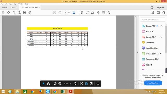EXCEL TO PDF CONVERTER | EXCEL DATA KO PDF MEIN KAISE KAREN смотреть онлайн