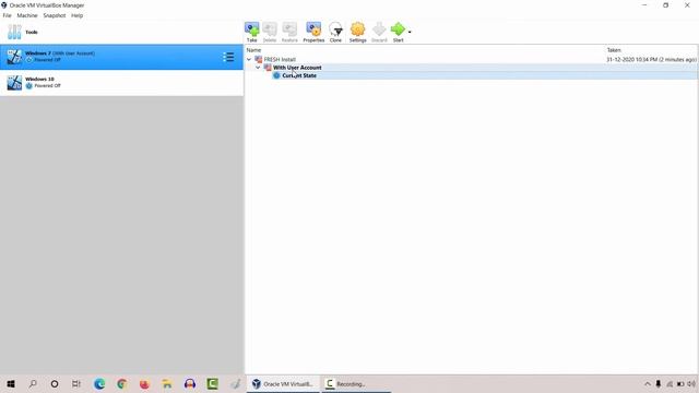 8. Create and Manage Snapshot in VirtualBox VMs смотреть онлайн
