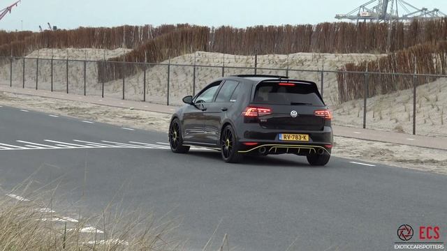 Volkswagen Golf 7 GTI Clubsport with Custom Exhaust - LOUD Accelerations & Revs смотреть онлайн