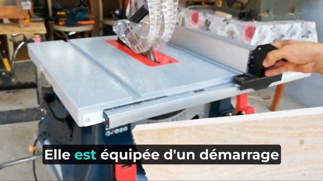scie sur table Bosch professesional GTS 635-216, pour une coupe précise et facile смотреть онлайн