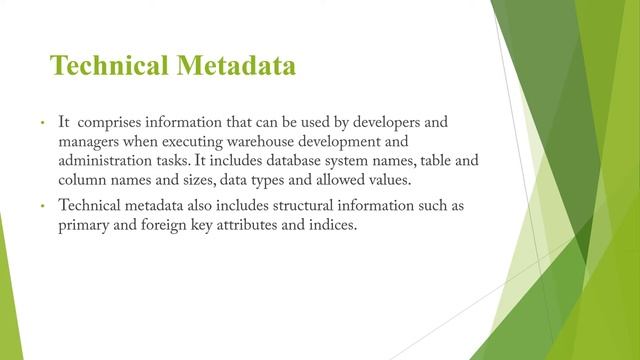 Types of Meta Data (CS307 Unit 6) By Pratistha Sharma (Lecturer GPC Tonk) смотреть онлайн