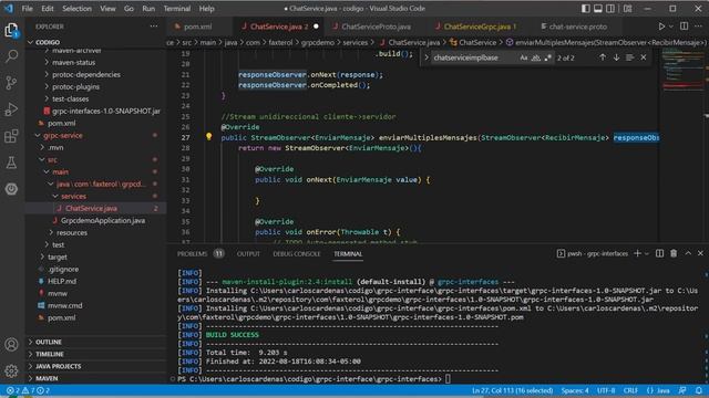 ? [TUTORIAL] Crea un servicio gRPC con Java y Spring Boot смотреть онлайн
