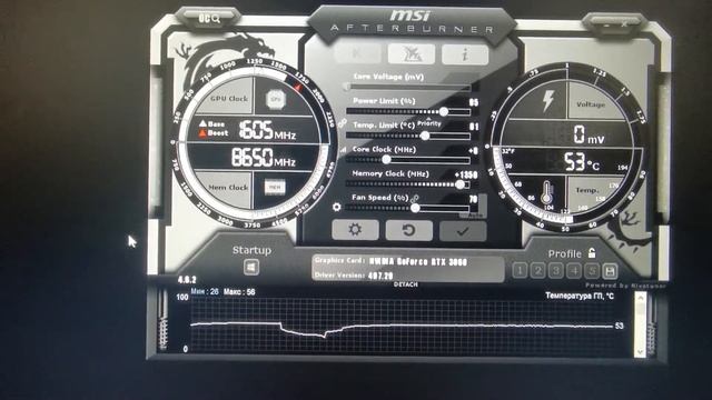 RTX 3060 LHR монета FIRO разгон в afterburner смотреть онлайн