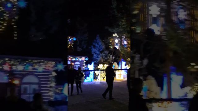 Новогодняя атмосфера Алматы 2020 смотреть онлайн