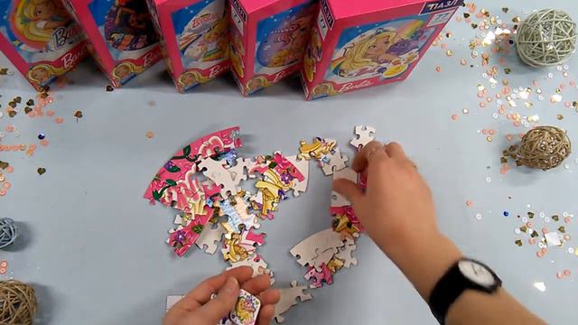 Барби. Пазл 77 элементов смотреть онлайн