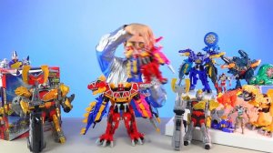 EPIC Titano Charge Megazord Battle & Toy Review! (Power Rangers Dino Super Charge)