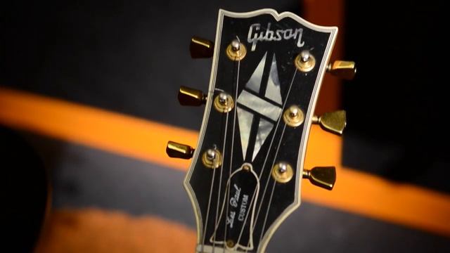Gibson Les Paul Custom 1970 maple fretboard смотреть онлайн