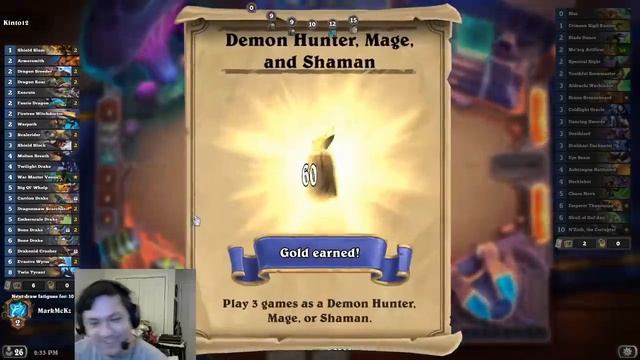Mill Demon Hunter?! Blur Coldlight Oracle OTK Combo! | Hearthstone смотреть онлайн