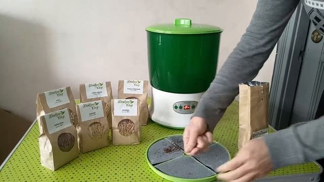 Инструкция, как вырастить микрозелень из семян брокколи в проращивателе ДоброСад смотреть онлайн