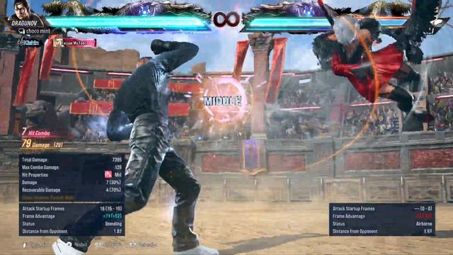 TEKKEN 8 Dragunov High Damage Heat Combo No Wall смотреть онлайн