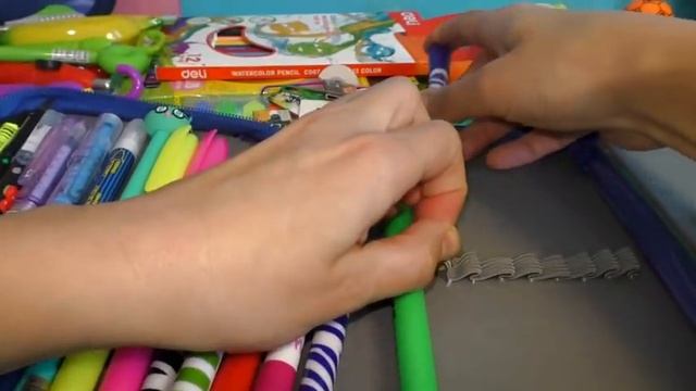 Собираем и заполняем пенал в школу. Моя коллекция канцелярии 2019 смотреть онлайн